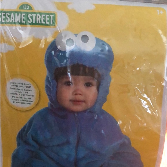 cookie monster outfit baby boy